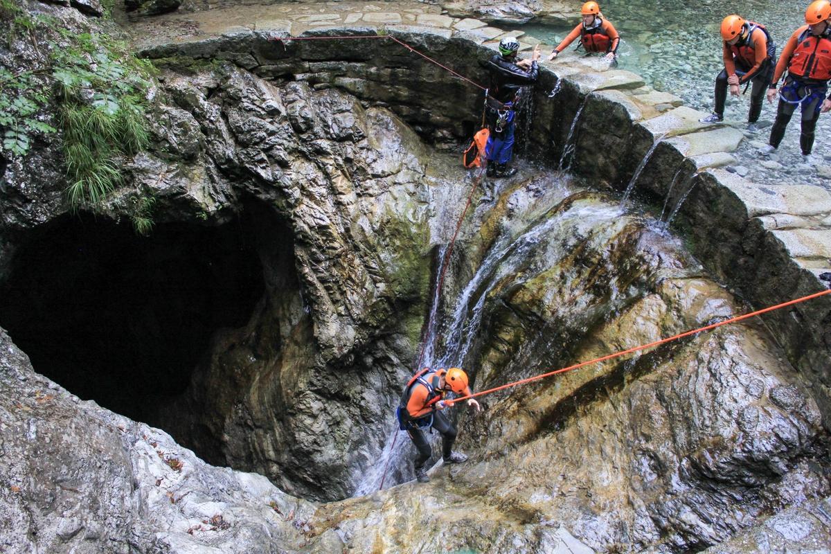 canyoning